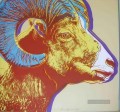 Bighorn Ram Bedrohte Arten 2 Andy Warhol